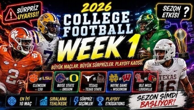 College-Football-Week-1-Gecenin-En-Cok-Konusulan-12-Maci College Football Week 1: En Çok Konuşulan 12 Maç, Skorlar ve Analizler