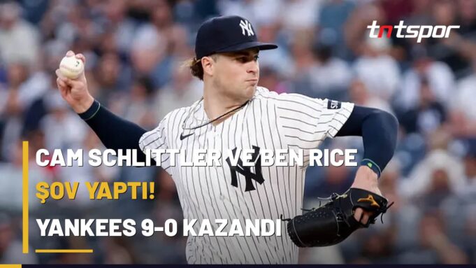 yankees-red-sox-cam-schlittler-ben-rice Cam Schlittler ve Ben Rice Şov Yaptı! Yankees 9-0 Kazandı