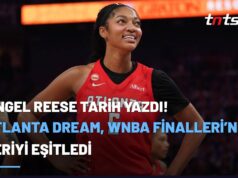 Angel Reese’ten Tarihi Performans! Atlanta Dream, Valkyries’i Yenerek WNBA Finalleri’nde Seriyi Eşitledi Angel Reese, Golden State Valkyries karşısında 30 sayı ve 15 ribaundla oynayarak Atlanta Dream’in WNBA Finalleri’ndeki ilk galibiyetini almasını sağladı.