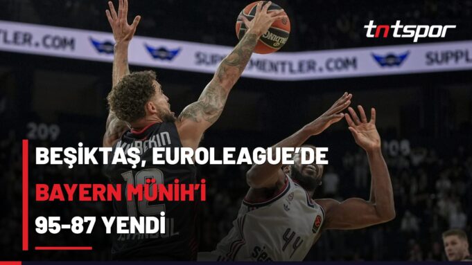 besiktas-95-87-bayern-munih Beşiktaş, EuroLeague’de Bayern Münih’i 95-87 yendi.