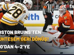 Boston Bruins’ten Muhteşem Geri Dönüş! Anaheim Ducks’ı Power Play Sayesinde 4-2 Yendi Boston Bruins, Anaheim Ducks’ı 4-2 yenerek üst üste dördüncü galibiyetini aldı