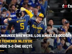 Milwaukee Brewers’tan Dodgers’a Büyük Darbe! NLCS’de 3-0 Öne Geçti Milwaukee Brewers, Los Angeles Dodgers’ı 6-2 yenerek NLCS’de seride 3-0 öne geçti.