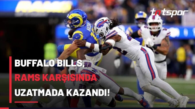 buffalo-bills-los-angeles-rams-37-34 Greg Rousseau’nun field goal bloğunun ardından Buffalo Bills, Los Angeles Rams’i uzatmada 37-34 mağlup etti.