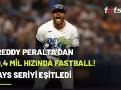 Freddy Peralta’dan Müthiş Performans! Tampa Bay Rays, Guardians’ı Yenerek ALCS Serisini Eşitledi Freddy Peralta, Tampa Bay Rays’in Cleveland Guardians karşısında 3-1 kazandığı ALCS maçında etkili bir pitching performansı sergiledi.