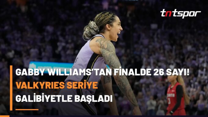 gabby-williams-valkyries-wnba-finalleri-mac-1 Gabby Williams, Atlanta Dream karşısında 26 sayı atarak Golden State Valkyries’in WNBA Finalleri ilk maçını kazanmasına katkı sağladı.