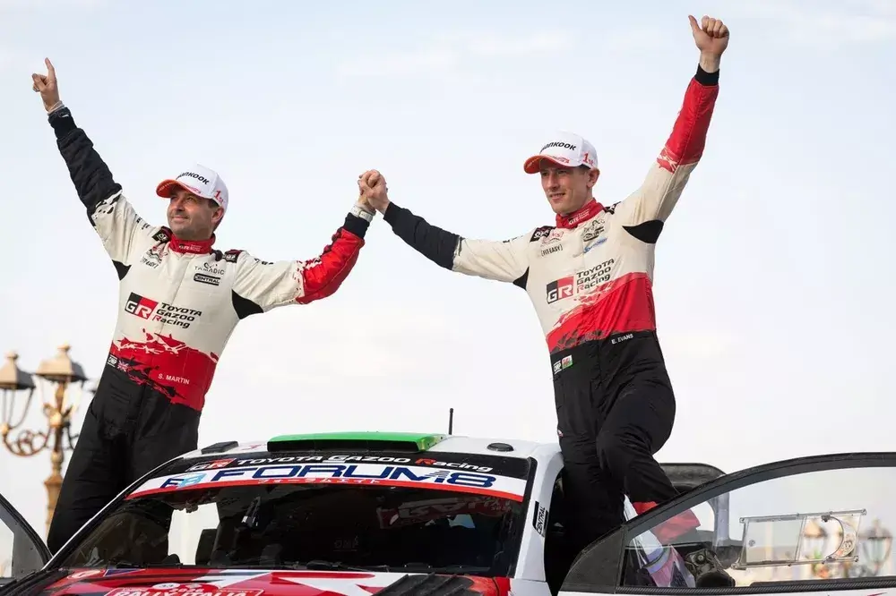 Toyota Gazoo Racing, Elfyn Evans ve Scott Martin'in dünya şampiyonluğu dahil 2026 WRC sezonunda üç şampiyonluk kazandı